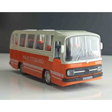 Dianomi Brl 1:36 Ölçek Mercedes Benz 302 Halk Otobüsü Sesli Işıklı Metal