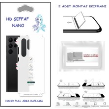 Tiknal iPhone 8 Nano Full Arka Kaplama Ultra İNCE Esnek Hd Şeffaf