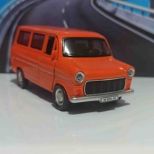 Dianomi Brl 1:36 Ölçek Ford Transit Minibüs Sesli Işıklı Metal