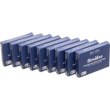 Öz Trend Store Kartuş Dolma Kalem Kartuşu 6'lı Blister 10'lu Paket Mavisiyah