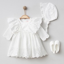 Ozz Baby 0/3-3/6 Ay Kız Begonya %100 natural pamuk Mevlütlük Set