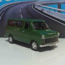 Dianomi Brl 1:36 Ölçek Ford Transit Minibüs Sesli Işıklı Metal