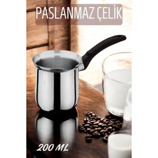 Transformacion Mini Paslanmaz Çelik Cezve 200 ml