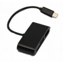 Anunnaki Micro USB 3 In 1 Sd Tf Kart Okuyucu Otg Veri Aktarıcı