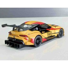 Kinsmart 1:36 Ölçek Toyota gr Supra Racing Concept/ Çek Bırak Metal Model