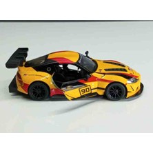 Kinsmart 1:36 Ölçek Toyota gr Supra Racing Concept/ Çek Bırak Metal Model