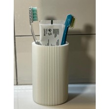 Seninürünün Modern Tarzda Plastik Diş Fırçalık Banyo Organizeri Şık ve Fonksiyonel Tasarım