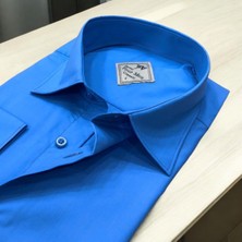 Pamuklu Oxford Uzun Kollu Unisex Gömlek (Standart Kalıp)