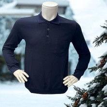 Eren Style Kışlık Pamuklu Selanik Örgü Uzun Kollu Erkek-Kadın  Sweatshirt (Regular Kalıp)