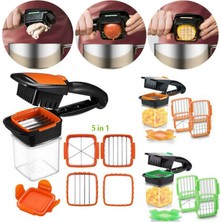 Nicer Dicer Quick 5 In 1 Pratik Hazneli Sebze Meyve Doğrayıcı Dilimleme Aleti (47 - MCT9776-4713