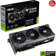 Asus TUF-RTX4070-O12G-GAMING 12GB GDDR6X HDMI Dp 192BIT