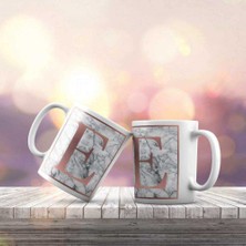 Asilmeydan İsminizin Baş Harfi- Kişiye Özel Hediyelik Kupa Bardak