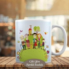 Asilmeydan Sevimli Mutlu Aile Kupa Bardak Hediyelik-23-2147508147