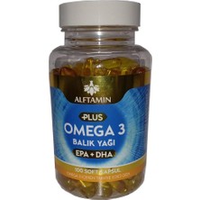 Alftamin Omega 3 Epa+Dha 100 Softgel Kapsül