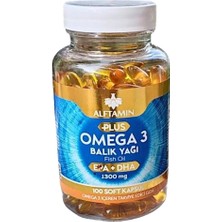 Alftamin Omega 3 Epa+Dha 100 Softgel Kapsül