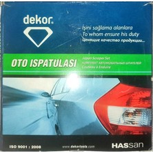 Dekor Oto Spatulası 4'lü Set Takım