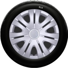 Sjs Sks Opel Jant Kapağı 16 Inc Kırılmaz 1 Takım 4 Adet NO:408