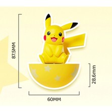 Qiqi Shop Pokémon Tumbler Süsleri, Pikachu Masaüstü Figürleri, Modeller, Oyuncaklar, Hediyeler (Yurt Dışından)