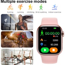 Happy World Shopping Izle 9 Max Akıllı Saat Nfc Oyunları Kablosuz Şarj Erkek Kadın Bluetooth Çağrı Spor Fitness Takipçisi (Yurt Dışından)