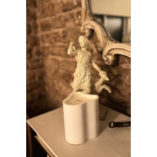 Özel Tasarım Dekoratif Doğal Taş Handmade Home Mum %100 Sowax Vanilya