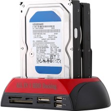 Dgplz Store Hepsi Bir Arada Çift 2,5 Inç/3,5 Inç Sata/ıde HDD Bağlantı Istasyonu (Yurt Dışından)