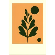 Aktüel Matisse - Boho - Art Deco - Soyut - Doğa ( 3 Lü Çerçevesiz ) Poster - Afiş - Tablo KR2C01143/