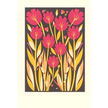 Aktüel Matisse - Boho - Art Deco - Soyut - Doğa ( 3 Lü Çerçevesiz ) Poster - Afiş - Tablo KR2C01256/