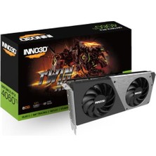 INNO3D Ekran Kartı 8gb RTX4060TI Twın X2 Gddr6 128BIT 3xdp Hdmı