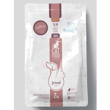 Friend Pet Premium Gold Kısırlaştırılmış Kedi Maması Somonlu 2 Kilo %100 Yeme Garantili