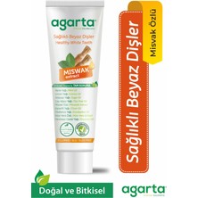 Agarta Doğal Misvak Özlü Diş Macunu 100 ml /130 gr