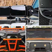 Humble LED Işık Çubuğu Kamyon Offroad 4WD Suv Atv Için 3 Adet 20 Inç Koruyucu Siyah Lens Kapağı (Yurt Dışından)