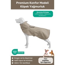 Oya Pet Yağmurluk, Rüzgar & Su Geçirmez Küçük ve Büyük Irk Köpekler Için Premium Konforlu Model Köpek Yağmurluk