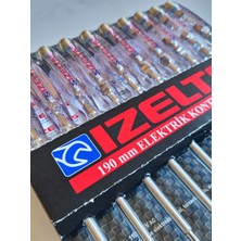 İzeltaş Kontrol Kalemi 190 mm Düz Uçlu 10 Adet