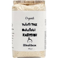 Ketbox Organik Yulaflı Bebek Muhallebisi Karışımı 300 gr Ek Gıda +6 Ay