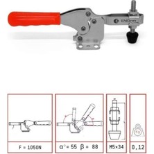 Enigma Yatay Taban Clamp Yatay Bağlantı Elemanı 1261  Y