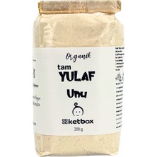 Organik Tam Yulaf Unu 200 Gr Katkısız Doğal