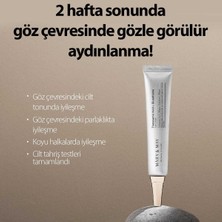 Tranexamic Acid+Glutathion Koyu Halka Karşıtı Aydınlatıcı Göz Çevresi Kremi 30 ml