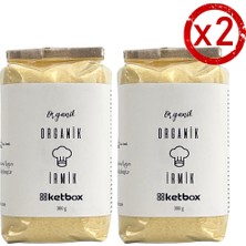 Ketbox Organik Doğal Bebek İrmiği - 300 gr - 2 Paket