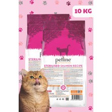 Petline Kısırlaştırılmış Somonlu Yetişkin Kedi Maması 20KG ( 2 x 10 Kg ) - SENSIPLUS