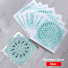 Jinlin Shop B Mavi Stil 5 Adet Tek Kullanımlık Banyo Kanalizasyon Dış Çıkışı Tıkanıklık Önleyici Lavabo Süzgeci Süzgeç Mutfak Malzemeleri Filtre Etiket (Yurt Dışından)