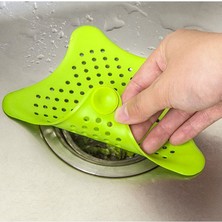 Jinlin Shop B Kırmızı Stil 1 Bilgisayar Silikon Tıkanmayı Önleyen Lavabo Süzgeci ve Küvet Saç Tutucu Filtre Duracı Süzgeç Sürahi Mutfak Banyo Aksesuarları (Yurt Dışından)