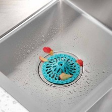 Jinlin Shop B Beyaz Stil Tıkanmaz Lavabo Süzgeci Zemin Tahliye Kapağı Saç Tutucu Mutfak Süzgeci Saç Süzgeci Kanalizasyon Saç Gideri Kokusuz Tıkanıklık Önleyici Banyo (Yurt Dışından)