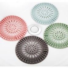 Jinlin Shop B Gri Tarzı Banyo Lavabo Gider Süzgeci Taşınabilir Silikon Gider Tıkanıklık Önleyici Mutfak Banyo Duş Gider Kapağı (Yurt Dışından)