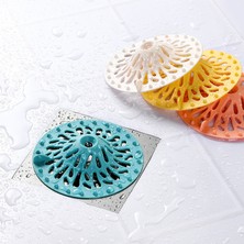 Jinlin Shop B Sarı Stil Tıkanmayı Önleyen Zemin Gider Kapağı Saç Filtresi Kanalizasyon Saç Kokusunu Önleyici Tuvalet Saç Tıkanıkları Mutfak Banyo Tuvalet Lavabo Saç Filtresi (Yurt Dışından)