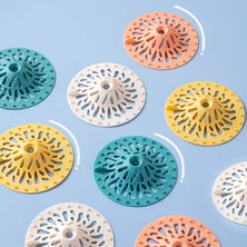 Jinlin Shop B Sarı Stil Tıkanmayı Önleyen Zemin Gider Kapağı Saç Filtresi Kanalizasyon Saç Kokusunu Önleyici Tuvalet Saç Tıkanıkları Mutfak Banyo Tuvalet Lavabo Saç Filtresi (Yurt Dışından)