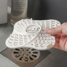 Jinlin Shop B Mavi Stil Banyo Lavabo Tıkanıklık Önleyici Saç Tutucu Filtre Duş Temizleyici Aksesuarları - Dayanıklı Çöp Toplayıcı (Yurt Dışından)