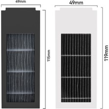 Steellaar Ecovacs Deebot X2 X2 Pro Hepa Filtresi Için 10 Adet Yedek Parça (Yurt Dışından)
