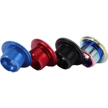 Huoxun Shop C Siyah Stil M19 Alüminyum Alaşımlı Bisiklet Alt Mankaları Cıvata Kapağı Mankaları Vida Mankaları Vida Kolu Sabitleme Cıvatası Mankaları Cıvatası (Yurt Dışından)