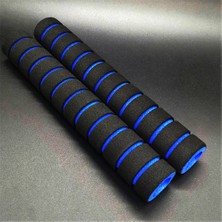 Huoxun Shop C Mavi Stil 22CM Uzun Bisiklet Direksiyon Köpük Sünger Tutma Kılıfı Türkiye Yarış Bisikleti Motosiklet Sapı Kaymaz Yumuşak Saplı Bisiklet Direksiyonu (Yurt Dışından)