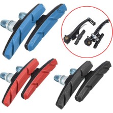 Huoxun Shop C Siyah Stil Bir Çift Dağ Yolu Sessiz Bisiklet Fren Balataları Mtb Bisiklet Fren V-Fren Tutucu Ayakkabılar Kauçuk Bloklar Dayanıklı Bisiklet Aksesuarları (Yurt Dışından)